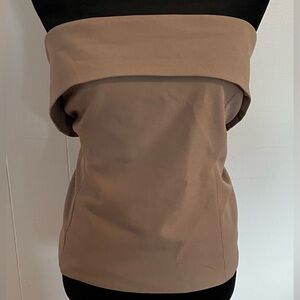 Express Fold Over Strapless Top